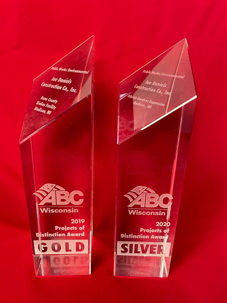 2019 & 2020 ABC of WI projects of distinction awards