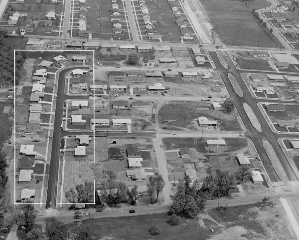 Parade of Homes by Daniels construction, 1955