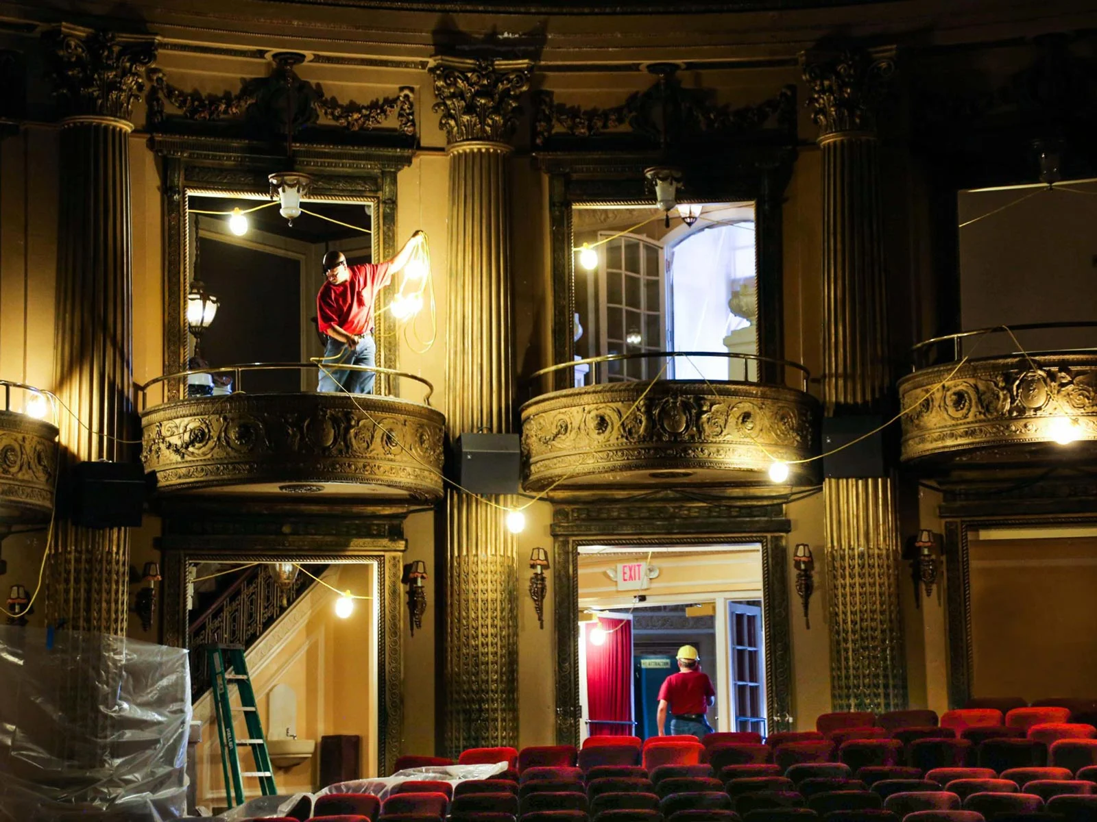 Al Ringling theater being rewired