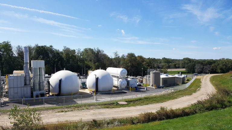 Dane County BioGas view from hill