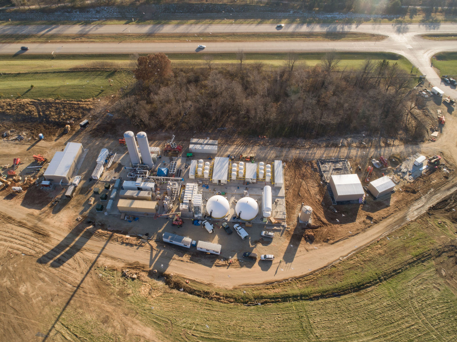 Dane County BioGas top view