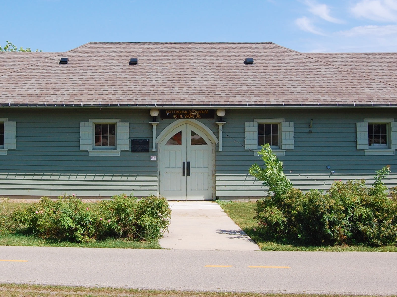 brittingham boathouse entrance