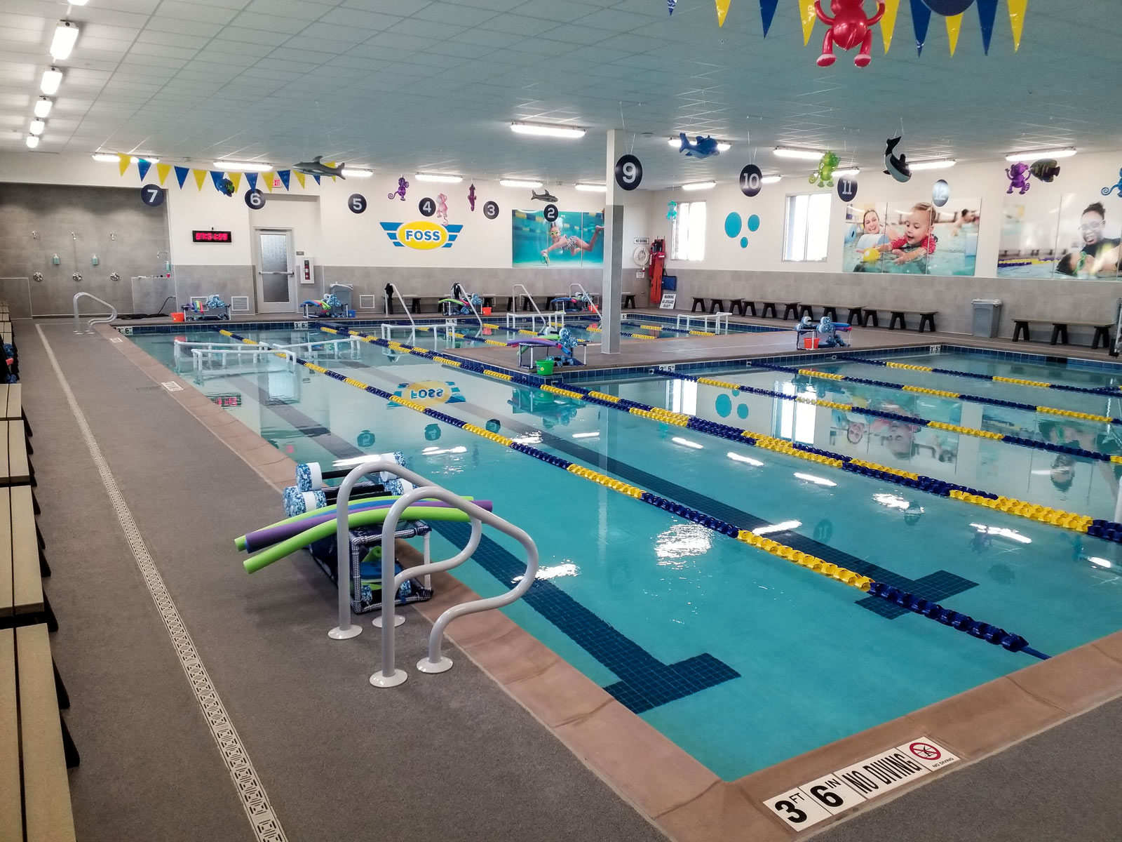 Foss Swim School pool