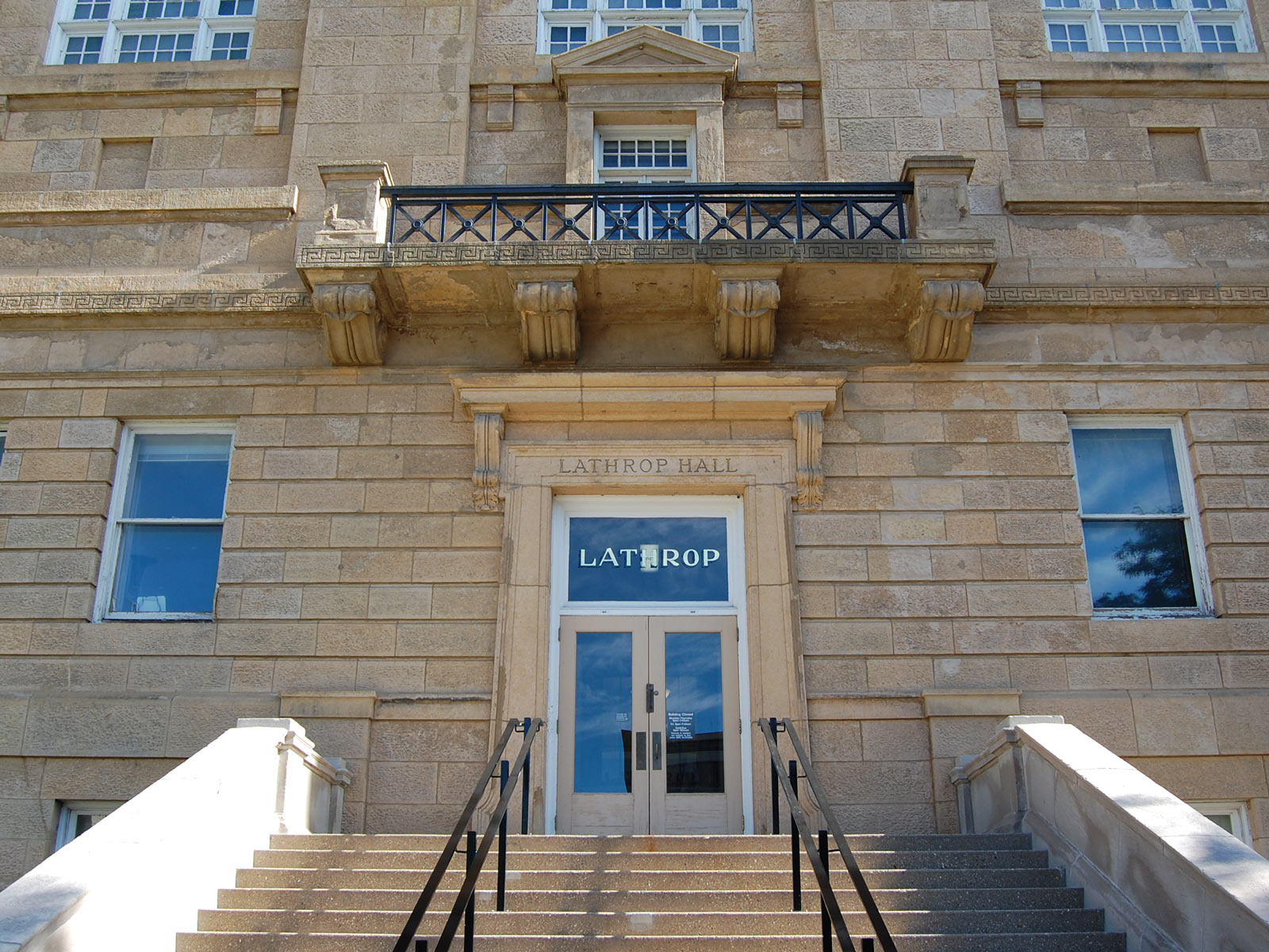 lathrop hall exterior renovation