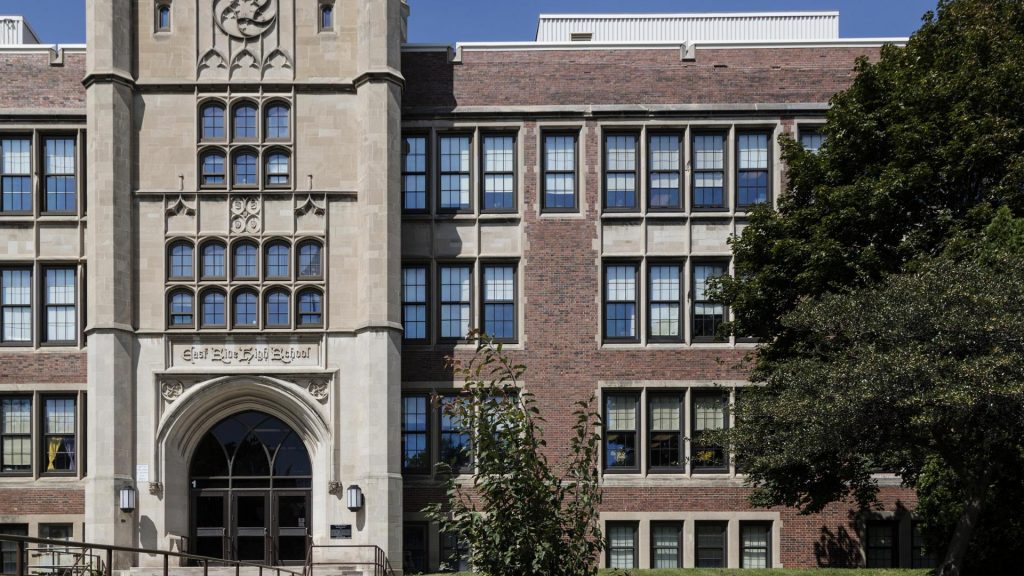 east high school exterior