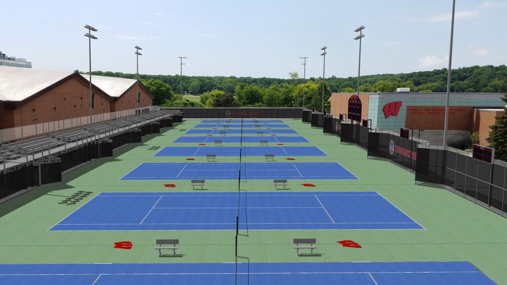 Nielsen Tennis Court Replacement