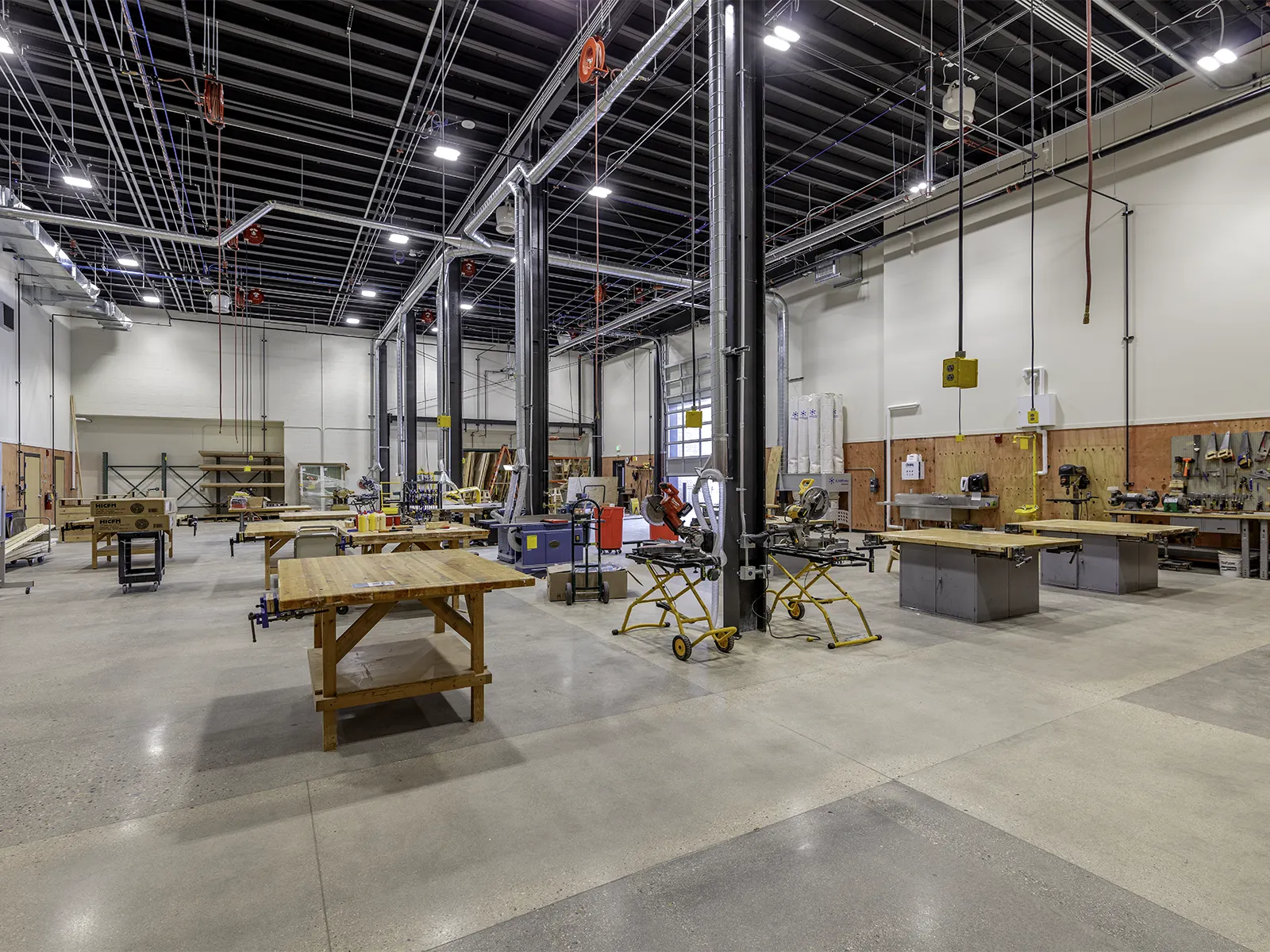 MATC truax wood shop