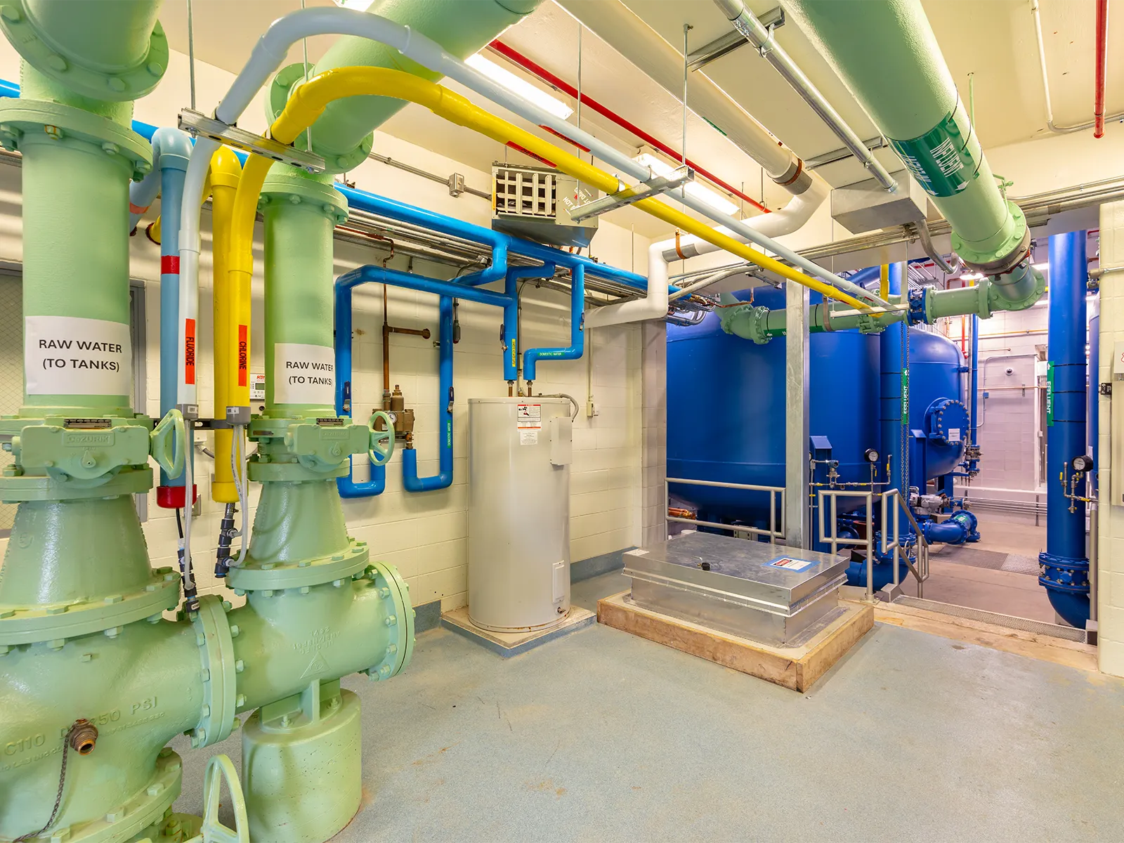 PFAS Well 15 interior